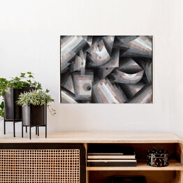 Plakat samoprzylepny Paul Klee Crystal gradation Reprodukcja obrazu