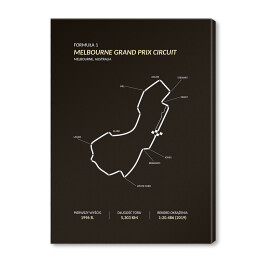 Obraz na płótnie Melbourne Grand Prix Circuit - Tory wyścigowe Formuły 1