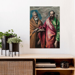 Plakat El Greco "Święty Piotr i Święty Paweł" - reprodukcja