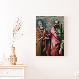 Obraz na płótnie El Greco "Święty Piotr i Święty Paweł" - reprodukcja