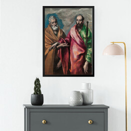 Obraz w ramie El Greco "Święty Piotr i Święty Paweł" - reprodukcja