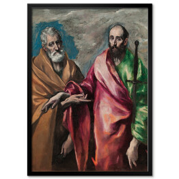 Obraz klasyczny El Greco "Święty Piotr i Święty Paweł" - reprodukcja