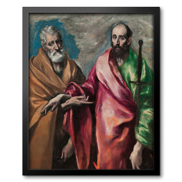 Obraz w ramie El Greco "Święty Piotr i Święty Paweł" - reprodukcja