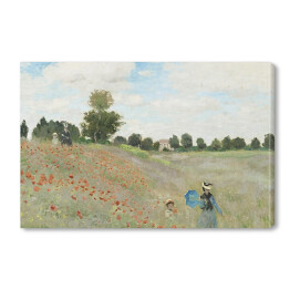 Obraz na płótnie Claude Monet Pole maków koło Argenteuil. Reprodukcja obrazu