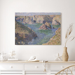 Obraz na płótnie Claude Monet Port-Domois, Belle-Isle Reprodukcja obrazu