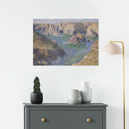 Plakat Claude Monet Port-Domois, Belle-Isle Reprodukcja obrazu