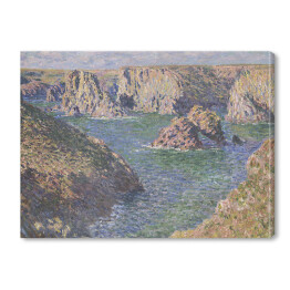 Obraz na płótnie Claude Monet Port-Domois, Belle-Isle Reprodukcja obrazu