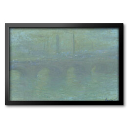 Obraz w ramie Claude Monet Most Waterloo Londyn we mgle Reprodukcja obrazu