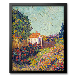 Obraz w ramie Vincent van Gogh Pejzaż. Reprodukcja