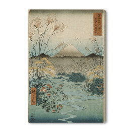Obraz na płótnie Utugawa Hiroshige Równina Ōtsuki w prowincji Kai. Reprodukcja