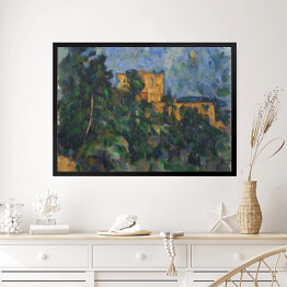 Obraz w ramie Paul Cezanne "Ciemny zamek" - reprodukcja
