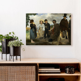Edouard Manet "Stary muzyk" - reprodukcja