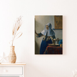 Obraz na płótnie Jan Vermeer Kobieta z dzbanem Reprodukcja