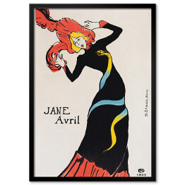 Obraz klasyczny Henri de Toulouse-Lautrec "Jane Avril" - reprodukcja