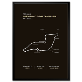 Obraz klasyczny Autodromo Enzo E Dino Ferrari - Tory wyścigowe Formuły 1