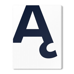Obraz na płótnie Litera Ą - alfabet
