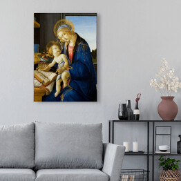 Obraz klasyczny Sandro Botticelli "Maryja i Jezus" - reprodukcja