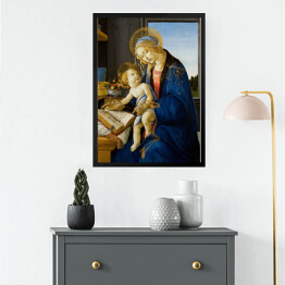 Obraz w ramie Sandro Botticelli "Maryja i Jezus" - reprodukcja