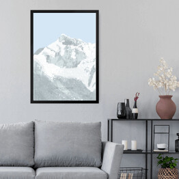 Obraz w ramie Kangchenjunga - szczyty górskie