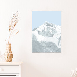 Plakat Kangchenjunga - szczyty górskie