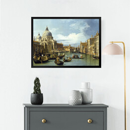 Obraz w ramie Canaletto - "The Entrance to the Grand Canal Venice"
