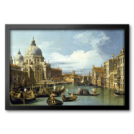 Obraz w ramie Canaletto - "The Entrance to the Grand Canal Venice"