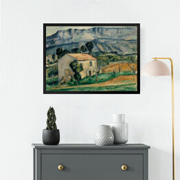 Obraz w ramie Cézanne Paul "Dom w Prowansji" - reprodukcja