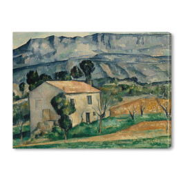 Cézanne Paul "Dom w Prowansji" - reprodukcja