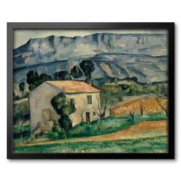 Obraz w ramie Cézanne Paul "Dom w Prowansji" - reprodukcja