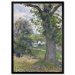 Obraz klasyczny Camille Pissarro Kasztanowce w Osny. Reprodukcja