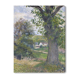 Obraz na płótnie Camille Pissarro Kasztanowce w Osny. Reprodukcja