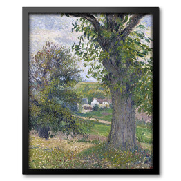 Obraz w ramie Camille Pissarro Kasztanowce w Osny. Reprodukcja