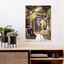Plakat El Greco Zwiastowanie Reprodukcja obrazu