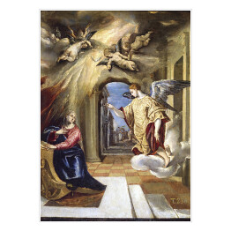 Plakat El Greco Zwiastowanie Reprodukcja obrazu