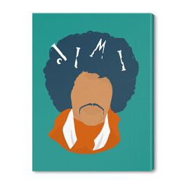 Obraz na płótnie Legendarne zespoły - Jimi Hendrix