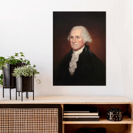 Plakat Rembrandt "Portret George'a Waszyngtona" - reprodukcja