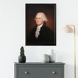 Obraz w ramie Rembrandt "Portret George'a Waszyngtona" - reprodukcja