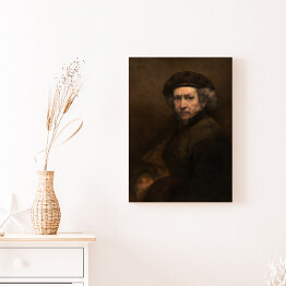 Obraz na płótnie Rembrandt Autoportret. Reprodukcja