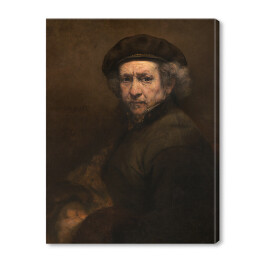 Obraz na płótnie Rembrandt Autoportret. Reprodukcja