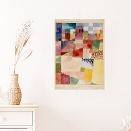 Plakat samoprzylepny Paul Klee Motif from Hammamet Reprodukcja obrazu