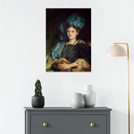 Plakat John Singer Sargent Portrait of Miss Katherine Elizabeth Lewis Reprodukcja