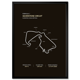 Obraz klasyczny Silverstone Circuit - Tory wyścigowe Formuły 1