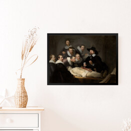 Obraz w ramie Rembrandt "Lekcja anatomii doktora Tulpa" - reprodukcja
