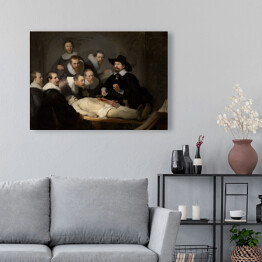 Rembrandt "Lekcja anatomii doktora Tulpa" - reprodukcja