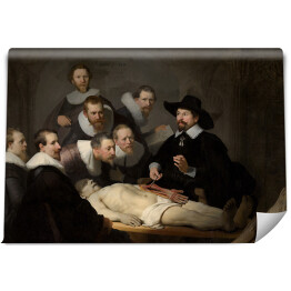 Fototapeta Rembrandt "Lekcja anatomii doktora Tulpa" - reprodukcja