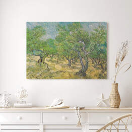 Obraz na płótnie Vincent van Gogh "Gaj oliwny II" - reprodukcja