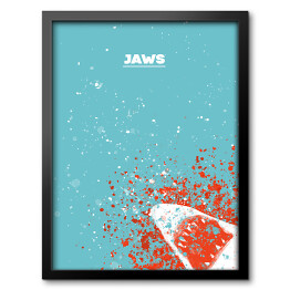 Obraz w ramie "Jaws" - filmy