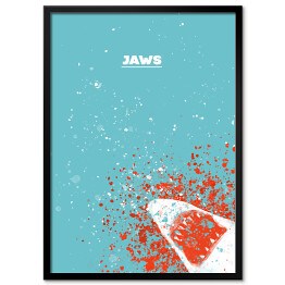 Plakat w ramie "Jaws" - filmy