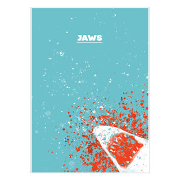 Plakat samoprzylepny "Jaws" - filmy