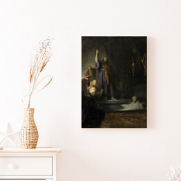Obraz na płótnie Rembrandt Wskrzeszenie Łazarza. Reprodukcja